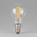 Osram LED Filament Leuchtmittel 4W 240V Tropfen-Form klar E14 Sockel warmweiß