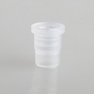Kabeldurchführungstülle transparent 9x10 mm Durchgang 6 mm