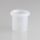 Kabeldurchführungstülle transparent 12,5x12 mm Durchgang 9 mm