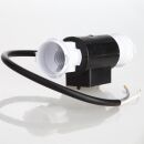 E14 Doppel-Lampenfassung 2A/250V - YT405.1000.01 Amica...