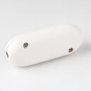 InterBär Schnurschalter Schnur-Zwischenschalter Handschalter weiß 81x32mm 250V/2A mit Druckschalter