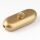 InterBär Schnurschalter Schnur-Zwischenschalter Handschalter gold 81x32mm 250V/2A mit Druckschalter