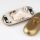 InterBär Schnurschalter Schnur-Zwischenschalter Handschalter gold 81x32mm 250V/2A mit Druckschalter