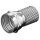 Aufdreh F-Stecker 18mm lang Zink-Nickel für Kabeldurchmesser bis 7 mm