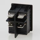 interBär Wippschalter schwarz 2-polig EIN/AUS 30x22...