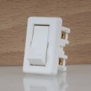 Einbau-Wippschalter weiß 1-polig EIN/AUS 20x14,2mm...