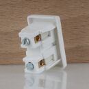Einbau-Wippschalter weiß 1-polig EIN/AUS 20x14,2mm...