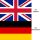 Reisestecker-Adapter Großbritannien auf Deutschland 2,5A/250V