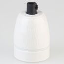 E27 Premium Porzellanfassung glasiert mit Kabel...