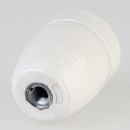 E27 Premium Porzellanfassung glasiert mit Kunststoff Zugentlaster transparent 250V/4A M10x1 IG