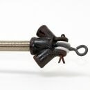 R3/8 Zoll Gewinderohr 18mm lang Metall/Eisen verzinkt für Lampen und Leuchtenbau