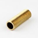 M13x1 Gewinderohr Messing 20mm lang für Lampen und...