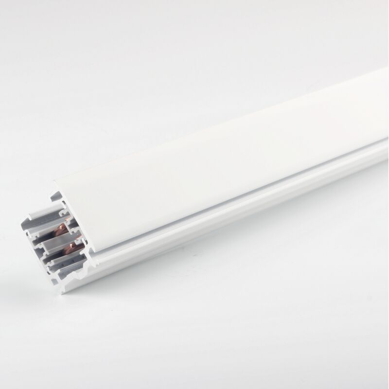 3-Phasen Stromschiene Aluminium weiß 1 Meter kaufen