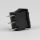 Einbau-Wippschalter schwarz 1-polig 20x13mm 250V/10A