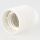 E27 Lampenfassung Thermoplast/Kunststoff weiß mit Gewindemantel M10x1 IG 250V/4A