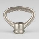Zahnringnippel Metall Edelstahloptik 42mm M10x1...