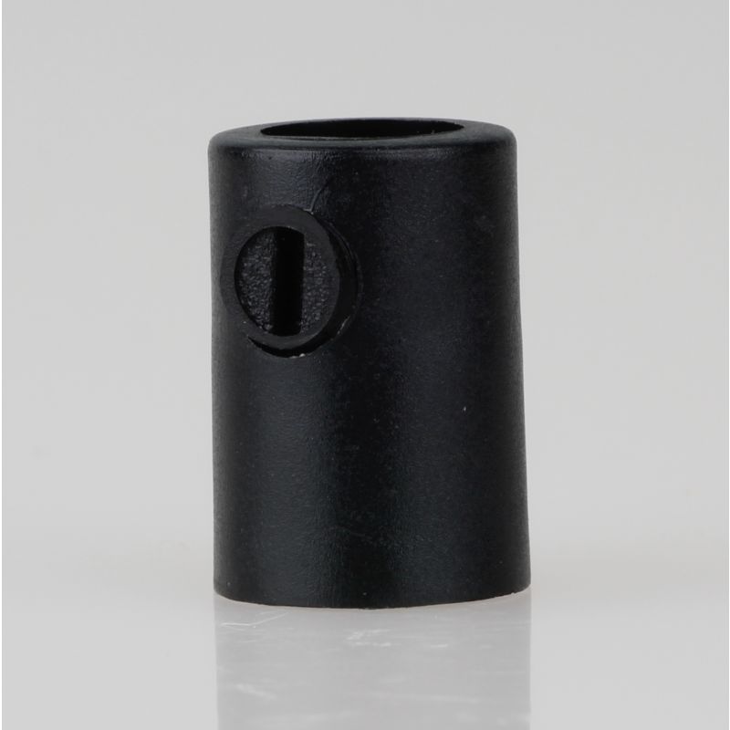 5x Klemmnippel Nylon mit Innengewinde M10 Durchgang  7,5mm Schwarz 