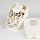 Kopp Schutzkontakt-Winkelstecker mit Schalter Weiß unbeleuchtet 16A 250VAC IP20 1704.0200.6