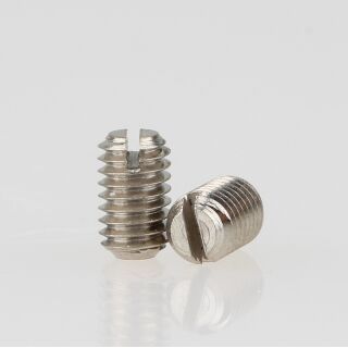 M3 Madenschraube Metall verzinkt ohne Spitze DIN 551 Länge 5mm
