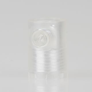 Zugentlaster Zugentlastung für Kabel Kunststoff transparent mit M10x1 Innengewinde
