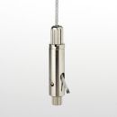 Seilstopper 9x30mm seitlicher Ausgang für Y-Aufhängung mit Sicherungskappe