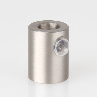 Zugentlastung mit M10x1 Innengewinde für Kabel 13x17mm Metall Edelstahloptik
