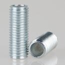 M8x1 Gewinderohr 20mm lang Metall/Eisen verzinkt für...
