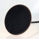 Lampenfuß Filz 90mm Durchmesser selbstklebend schwarz