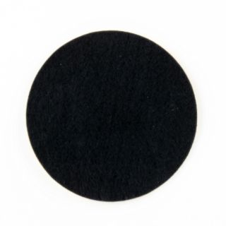 Lampenfuß Filz 110mm Durchmesser selbstklebend schwarz