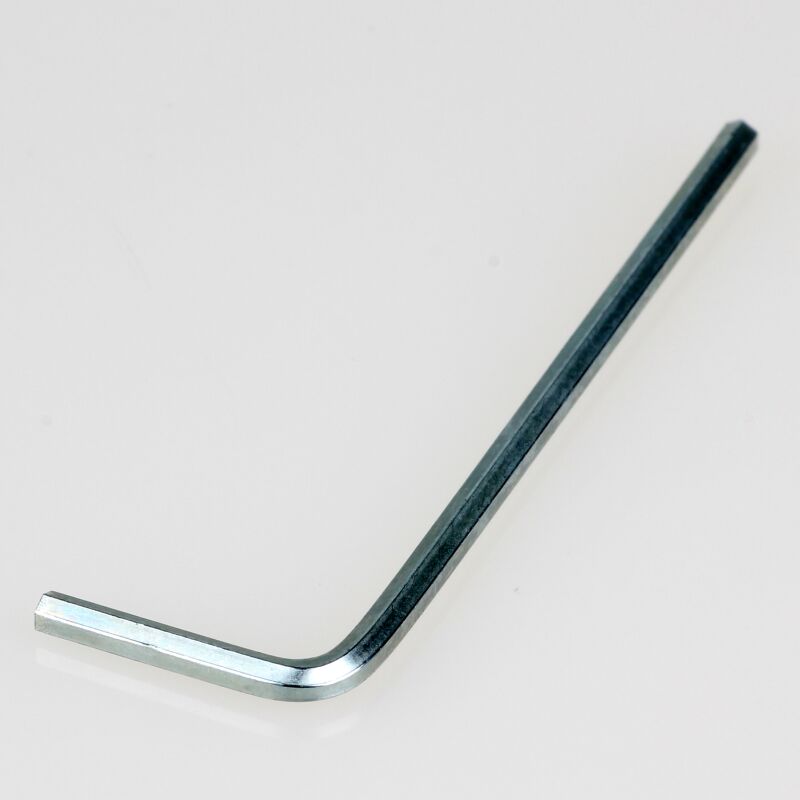 Innensechskant-Winkelstiftschlüssel XL - 2mm, Extra Lang, Matt Verchromt