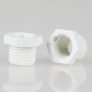 M10x1 Trompetennippel 12x10mm 6-kant 7mm lang Kunststoff...