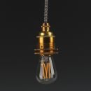 Danlamp E14 Vintage Deko LED Mini Gold Edison Lampe...