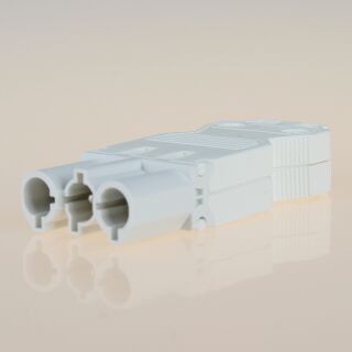2 POM-Schnellkupplungen 3/8" Mit Absperrventil – Für Schlauch 10-11mm, Panel-Montage, Doppelte Rückschlagventile