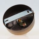 1-Loch Lampen-Baldachin 80x25mm Metall Antik Fume mit...
