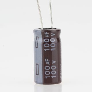 100uF 100V Elko Elektrolytkondensator Radial 105° 10x20mm