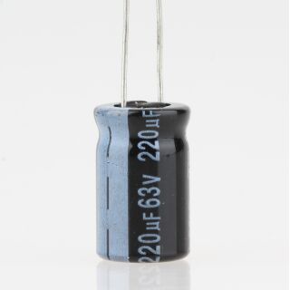 220uF 63V Elko Elektrolytkondensator Radial 105° 10x17mm