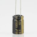 1000uF 10V Elko Elektrolytkondensator Radial 105°C...