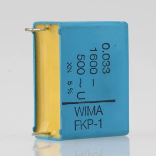 0.033uF 1600V - 500 Wima FKP1 Impulskondensator Rastermaß 27,5mm