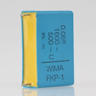 0.068uF 1600V - 500 Wima FKP1 Impulskondensator Rastermaß 37,5mm
