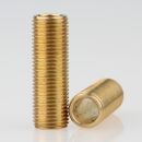 M10x1 Gewinderohr 30mm lang Messing roh für Lampen...