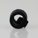 Zugentlastung mit M10x1 Außengewinde für Kabel 13x19mm Kunststoff schwarz