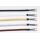 Textilkabel schwarz 2-adrig 2×0,75 mm² Flachleitung H03VVH2-F – Meterware