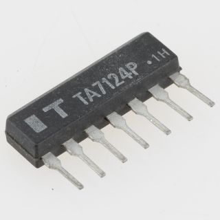 TA7124P IC SIP-7 Integrierte Schaltung