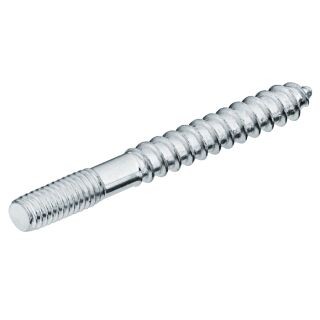 M4 Stockschraube Länge 20mm Stahl verzinkt gewalztes Gewinde ohne Antrieb