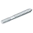 M4 Stockschraube Länge 20mm Stahl verzinkt gewalztes...