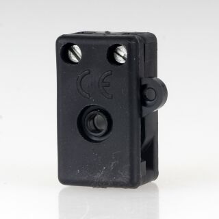 Einbau-Zugschalter 1-polig EIN/AUS 250V/2A L27x15x11mm mit Einlochbefestigung für Lampen