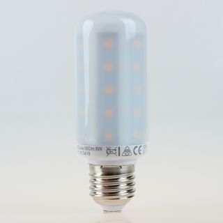 E27 LED Leuchtmittel Röhren-Lampe matt 8W 3000K 680lm warmweiß GreenLED