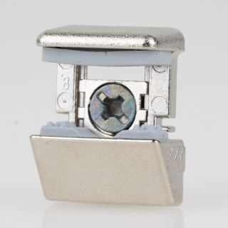 Häfele Bodenträger für Glasböden mit Klemmsicherung zum Einstecken Ixconnect SH-G-5035
