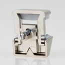 Häfele Bodenträger für Glasböden mit Klemmsicherung zum Einstecken Ixconnect SH-G-5035