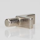 Häfele Bodenträger für Holz und Glasböden zum Einstecken in 5mm Bohrloch mit KU Auflage transparent